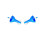 (2 pair) Innovative Inflatable Earplugs, Ultra-Comfy Reusable Noise-Reducing Earplugs 1