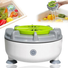 (Rechargeable) Fruit and Vegetable Washers Purifier Cleaner OH-ion Ultrasonic Automatic Washing Machine for Fruits Vegetables Meat