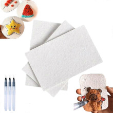 (Rectangles) 3D Drawing Magic Puffy Paint Kit, Foam Texture Puffy Popcorn Drawing Paint Set, Sensory Art Toy Craft Gift for Kids