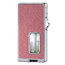 (A) Elegant Fireplaces Inspired Flames Lighter Portable Adjustables Refillable Lighter for Candle Camping