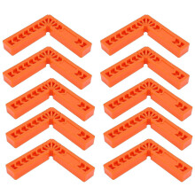 10Pcs 90Degree Rightangle Auxiliary Positioner Woodworking Tool Square Angle Ruler Holder