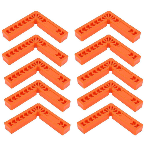 10Pcs 90Degree Rightangle Auxiliary Positioner Woodworking Tool Square Angle Ruler Holder