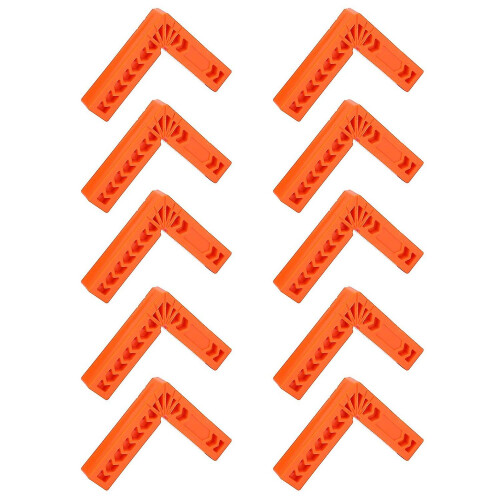 10Pcs 90Degree Rightangle Auxiliary Positioner Woodworking Tool Square Angle Ruler Holder 1