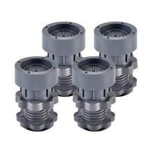 4 Pcs Adjustable Height Washing Machine Support, Anti Vibration Washing Machine Foot Pad, Noise Canc