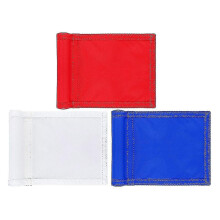 3pcs Golf Flag Golf Flag Solid Golf Flags With Tube Inserted Waterproof Putting Golf Flags 8 X 6 In