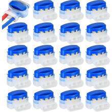 20 Pieces Resin Filled Cable Connectors For Automower Robot Lawnmower