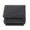 80mm x 80mm Square Plastic Caps Pipe Tube Inserts End Plug 2 Pieces 5