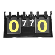 New Upgraded Tennis Scoreboard Indoor Exercise Flip Point Suitable For Ball Games Portable Flop Basketball Football Volleyball Table