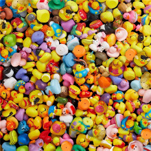 (150pcs) 50/100/150pcs Rubber Duck for Jeeps Ducking 2" Bulk Floater Duck for Kids - Baby Bath Toy Assortment - Party Favors, Birthdays,