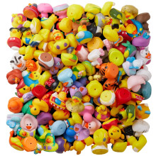 (200pcs) 50/100/150pcs Rubber Duck for Jeeps Ducking 2" Bulk Floater Duck for Kids - Baby Bath Toy Assortment - Party Favors, Birthdays,