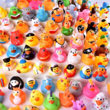 (20 pcs) 5-100PCS Rubber Ducks, RandomAssortment Jeep Ducks Bulk, ini RubberDuckies for Toys, Pool Toys Birthday GiftsParty Favors