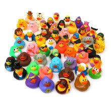 (10 pcs) 10-100PCS Rubber Ducks, RandomAssortment Jeep Ducks Bulk Toys, Pool Toys Birthday GiftsParty Favors