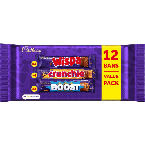 Cadbury Cadbury Mixed Chocolate Bar Value Pack, 347.2 g Total (Pack of 1)
