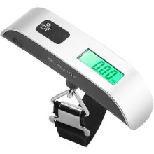 Digital Luggage Scale, Mini Size LCD Digital Electronic Scale Portable Hook Weighing Scale Max. Load