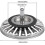 2pcs sink strainer/sink stopper sink stopper hole kitchen/bathroom strainer diameter 84mm 3
