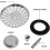 2pcs sink strainer/sink stopper sink stopper hole kitchen/bathroom strainer diameter 84mm 4