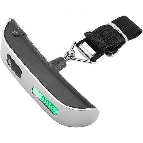 Digital Luggage Scale, Mini Size LCD Digital Electronic Scale Portable Hook Weighing Scale Max. Load 1