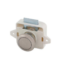 Push Button Cabinet Latch For Rv Camper Motorhome Caravan white f26