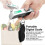 Digital Luggage Scale, Mini Size LCD Digital Electronic Scale Portable Hook Weighing Scale Max. Load 4