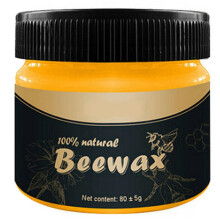 (No Brush) Natural Beeswax Wood Furniture Polish - Multipurpose Beeswax Floor Polishing Household Beeswax Polishing Wax