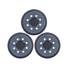 3pcs Backing Pad 5 Inch Sanding Pad 8-hole Hook And Loop Sander Pad Part For Dwe6423 N329079 Working With Models Parts f26