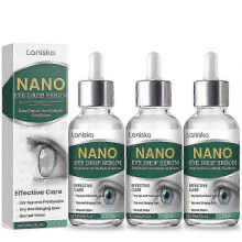 (3pcs) Nano Eye Drops Serum, Natural Nano Lubricant Eye Drops for Dry Eye Presbyopia