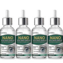 (4pcs) Nano Eye Drops Serum, Natural Nano Lubricant Eye Drops for Dry Eye Presbyopia