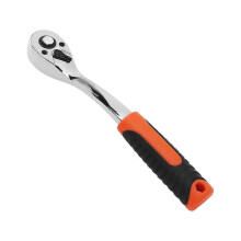 CW/CCW Reversible Ratchet Wrench Bent Handle for Automotive