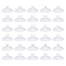 30 Pcs Clear Suction Cups For Home & Office Use