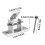 Universal Solar Panel Holder - 0-60 Adjustable End Clamp Bracket for Easy Installation 2