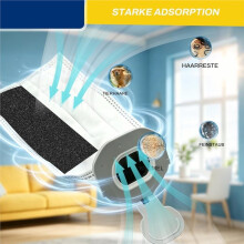 15 Sacs D'Aspirateur pour Kobold VK7 et FP7 - Ensemble de Sacs Filtrants Comprenant des Filtres, une Puce Parfumée