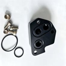 Car Oil Filter Relocation and Oil Cooler Adapter for 5.0 Coyote V8 Gen 2-3 Accessories