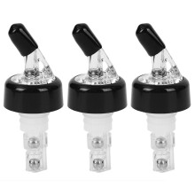 (3pcs) 1/3/5pcs Liquor Pourer 30ml Shot Dispenser with Cover, Leak-Proof Spirit Bottle Pourer for Whiskey Wine, Party Bar Tool