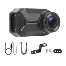1080P Motorcycle DVR WiFi Waterproof Loop Recording Wide Angle Camera Dash Cam Recorder Support Find My APP