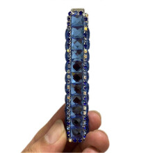 (F) Portable Elegant Lighter Windproof Torch Flame Metal Refillable Butane Lighter Elegant Desk Decor