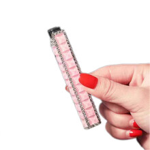 (P) Portable Elegant Lighter Windproof Torch Flame Metal Refillable Butane Lighter Elegant Desk Decor