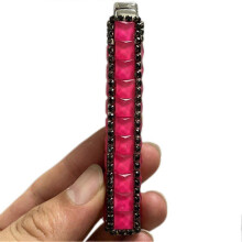 (D) Portable Elegant Lighter Windproof Torch Flame Metal Refillable Butane Lighter Elegant Desk Decor