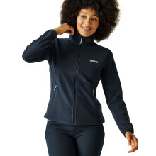 (8, Navy) Regatta Womens Floreo IV Full Zip Outdoor Warm Winter Soft Fleece Jacket
