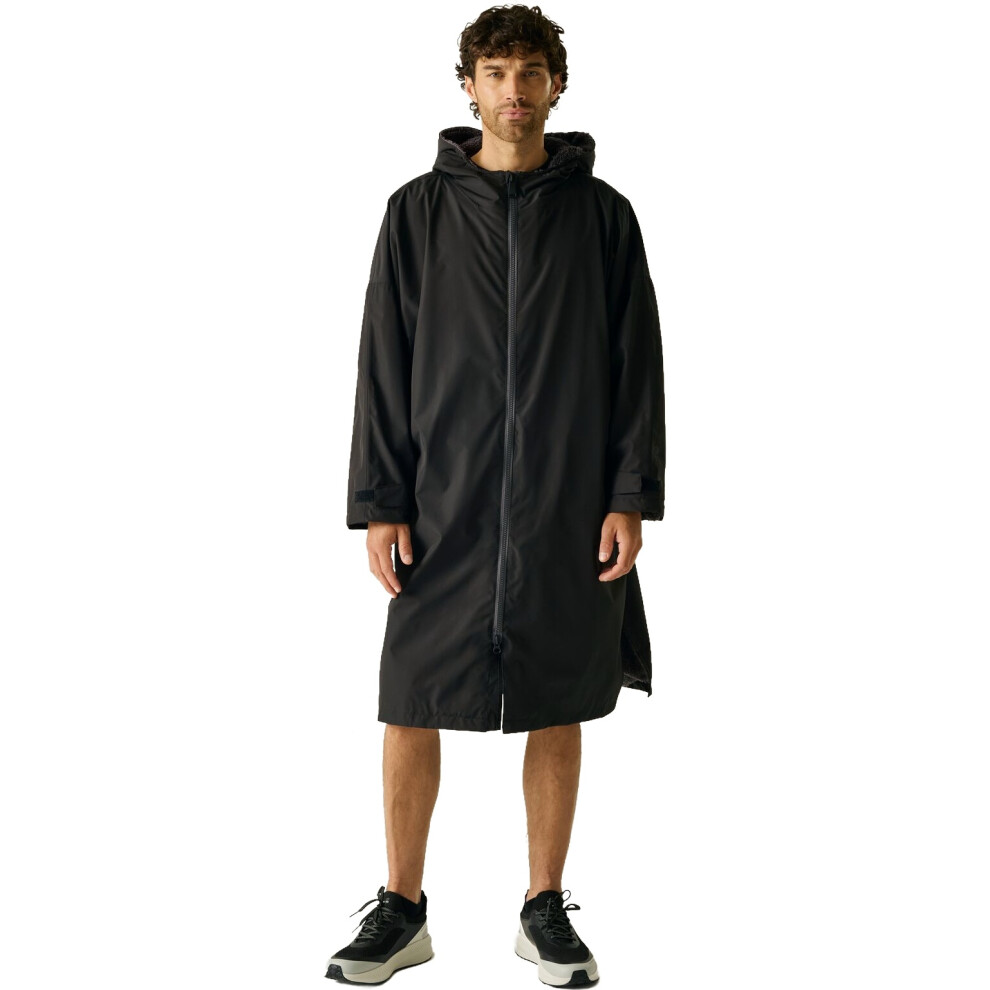 Regatta (Xs/S, Black/Slate Grey) Professional Waterpoof Changing Robe