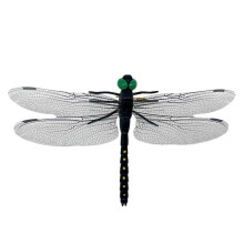 (1pc) Clip-On Artificial Dragonfly for Outdoor Bugs Repellent, 3D Realastic Dragonfly Garden Decor