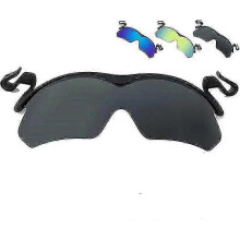 (Gray) Clip Cap Sports Sunglasses, Mens Womens Clip on Sunglasses, UV400 Polarized Sunglasses for Fishing Biking Hiking Outdoor