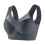 (L, grey) Womens Wireless Bra, Full-coverage Pullover Stretch-knit Bra, Smoothing T-shirt Bra 1