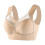 (2XL, color) Womens Wireless Bra, Full-coverage Pullover Stretch-knit Bra, Smoothing T-shirt Bra 1
