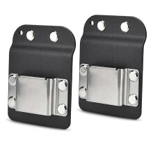 (2pcs) Tape Measure Holder for Belt, Tape Measure Belt Clip, Measuring Tapes Holder Fits Up to 2" Tool Belts, Tape Accessories