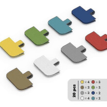 Cable Label, XIAOXI Cord Labels, Wire Labels and Wire Labels for Cable Management and Identification - 20 Pieces