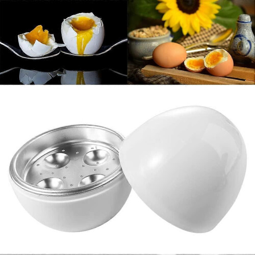 Microwave Egg Boiler Quick 5-Minute Cooker Multi-Use Steamer Function 2