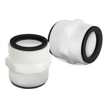2 Pack Pool Hose Adapter 1.5 Inch for Above Ground Swimming Pool Hose and Filter Pumps