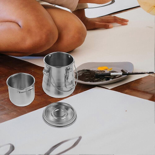 Portable Leak-Proof Paint Brush Washer with Lid and Filter Screen 1