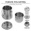 Portable Leak-Proof Paint Brush Washer with Lid and Filter Screen 4