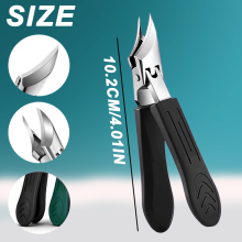 Professional Manicure Tools Nail Clipper Set 25 Slant Edge Anti-Splash Eagle Beak Oblique Toe Nail Trimmers Ingrown Toenail Care Tools New
